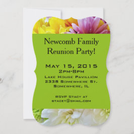 Daisy Grönt-part-inbjudningsmall för  Inbjudningar