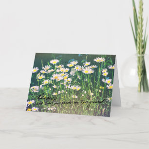 DAISY - hälsningskort Tack Kort