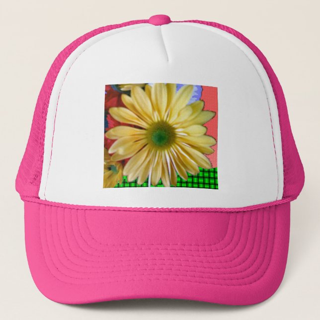 Daisy Hat Truckerkeps (Framsida)