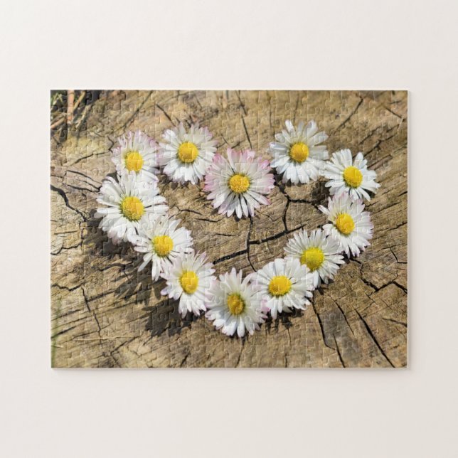 Daisy Heart - Kärlek Pussel (Horisontell)