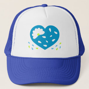 Daisy Heart Truckerkeps