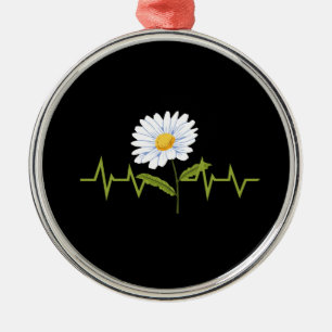 Daisy Heartbeat Julgransprydnad Metall