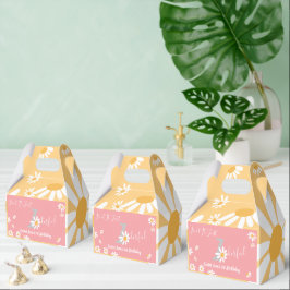 Daisy Hippie Baby underbar första Födelsedagsfest Presentaskar