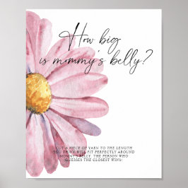 Daisy - hur stor är mammans mage lek poster