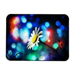 Daisy i mousserande Ljus Magnet