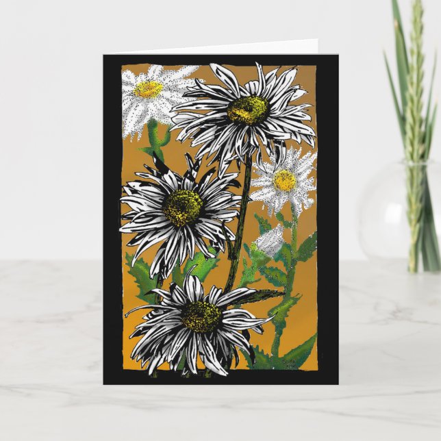 Daisy i öknen tack kort (Framsida)