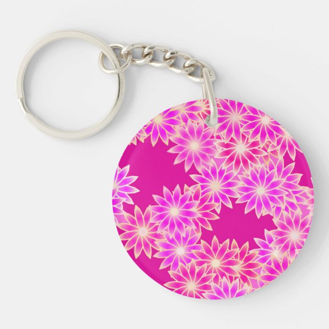 Daisy i skuggor av rosa och orkidé (Framsidan)