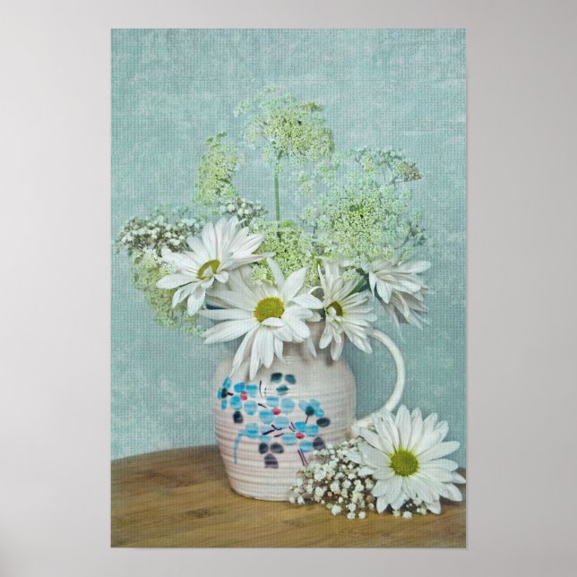 Daisy i Vintage Pitcher Poster (Framsidan)