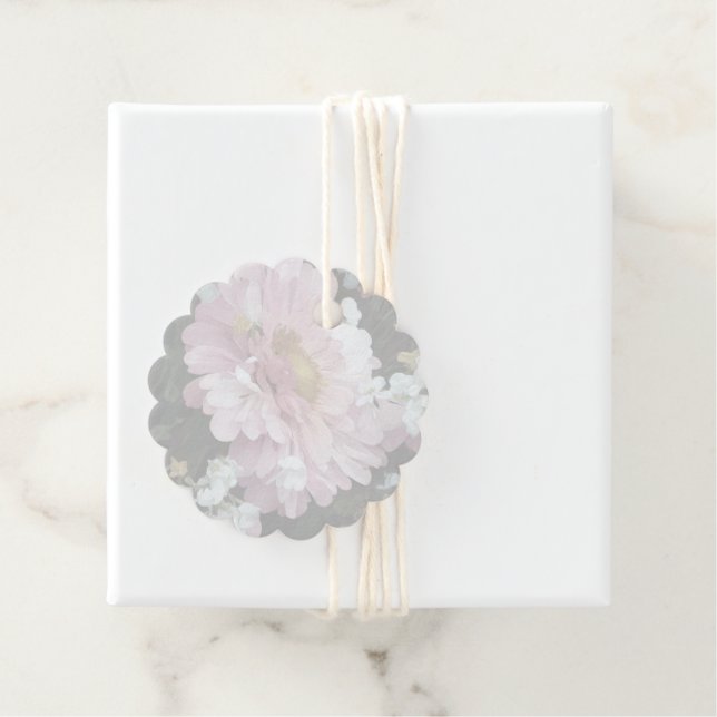 Daisy inom Rosan Gåvor Etiketter (På plats)