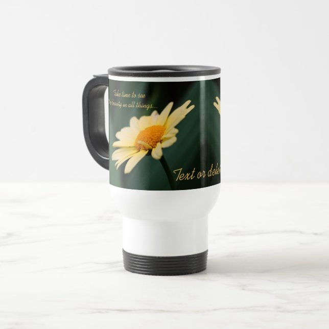 Daisy inspirationskälla resemugg (Framsida vänster)