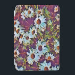 DAISY iPad MINI SKYDD<br><div class="desc">En söt konstdesign av vita blommor i daisyn.</div>