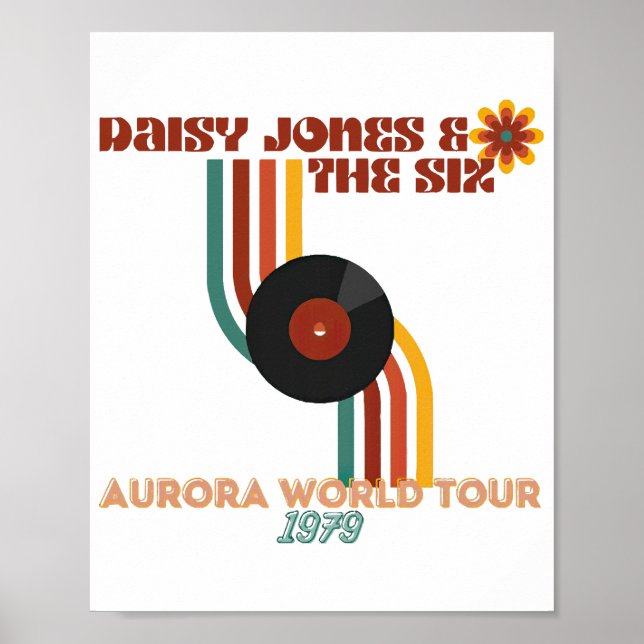 Daisy Jones de sex Poster (Framsidan)