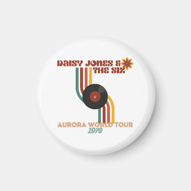 Daisy Jones The Six  Magnet (Framsidan)