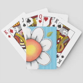 Daisy Joy Blue rand Bicycle® Uppspelningskort Casinokort