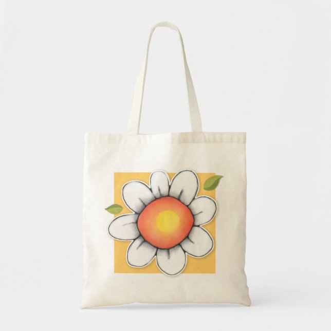 Daisy Joy gult CTC L.I.F.E.Väska Tygkasse (Framsidan)