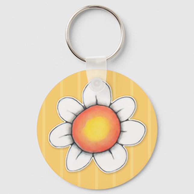 Daisy Joy gult-nyckelkedja Nyckelring (Framsida)