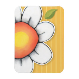 Daisy Joy gult Premium Magnet
