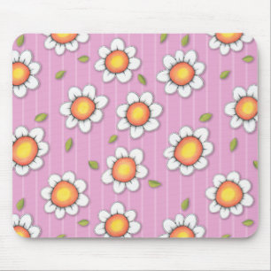 Daisy Joy rosa Daisys Mousepad Musmatta
