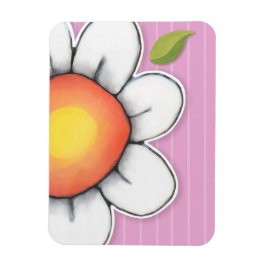 Daisy Joy rosa Premium Magnet