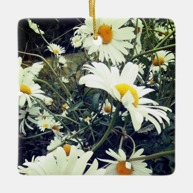 Daisy Julgransprydnad Keramik (Framsida)