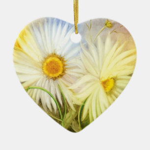 Daisy Julgransprydnad Keramik