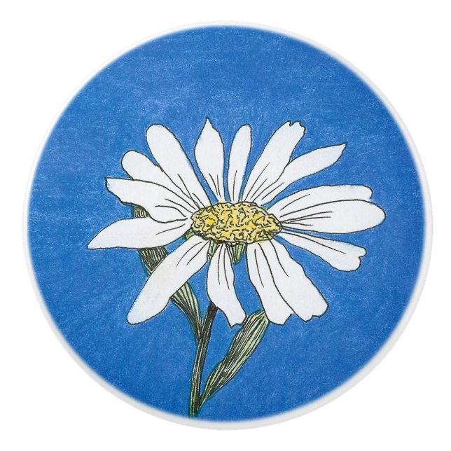 Daisy keramisk knopp (Framsidan)