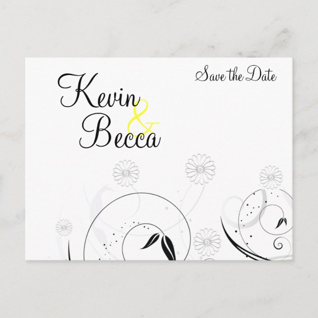 Daisy-kollektionen Meddelande Vykort (Framsida)