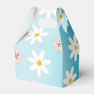 Daisy lilja Mönster på sjöns vridmoment Bakgrund Presentaskar