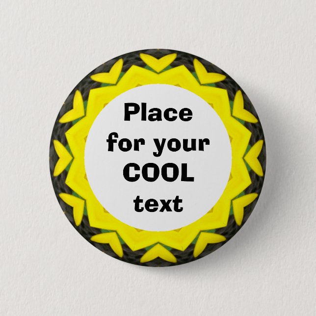 Daisy Mandala-mall 20 Knapp (Framsida)