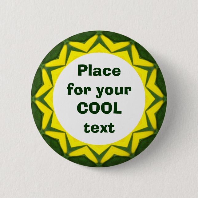 Daisy Mandala-mall 39 Knapp (Framsida)