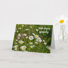 Daisy Meadows - Med djupaste sympati Kort