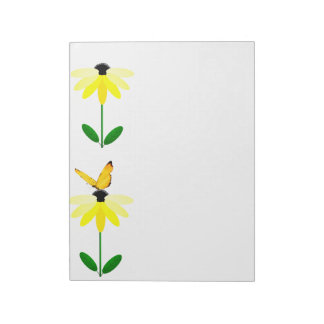 Daisy med Anteckningsblocket 11 x 8,5 tum - 40 sid Anteckningsblock
