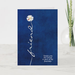 daisy med ladybugs för vänskapligt tack kort