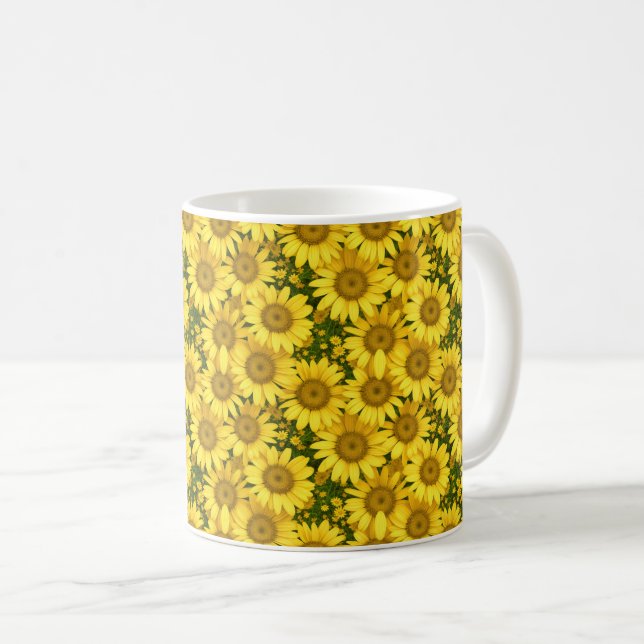 Daisy med liten Gult Kaffemugg (Framsida höger)