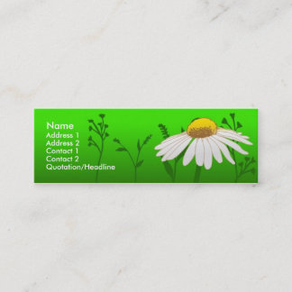 Daisy Mini Visitkort
