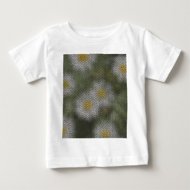 Daisy modern konstnärlig stil t shirt (Framsida)