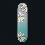 Daisy Modren Teal Grått Ombre Doodle Mini Skateboard Bräda 18,5 Cm<br><div class="desc">Den här designen kan vara personlig genom att välja anpassningsalternativet för att lägga till text eller göra andra ändringar. Om den här produkten har möjlighet att överföra designen till en annan artikel ska du vid behov justera designen så att den passar. Kontakta mig på colorflowcreations@gmail.com om du vill ha den...</div>