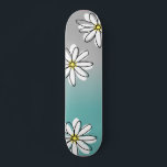 Daisy Modren Teal Grått Ombre Doodle Mini Skateboard Bräda 18,5 Cm<br><div class="desc">Den här designen kan vara personlig genom att välja anpassningsalternativet för att lägga till text eller göra andra ändringar. Om den här produkten har möjlighet att överföra designen till en annan artikel ska du vid behov justera designen så att den passar. Kontakta mig på colorflowcreations@gmail.com om du vill ha den...</div>