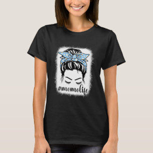 Daisy Momo Life Messy Hair Bun Bleacher Mor s D T Shirt