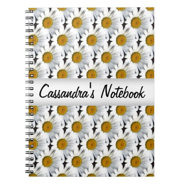 Daisy Mönster Personlig bärbar dator/Journal Anteckningsbok (Framsidan)