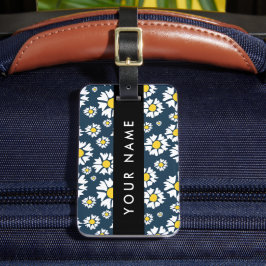 Daisy Mönster, vita Daisy, ditt namn Bagagebricka