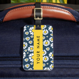 Daisy Mönster, vita Daisy, ditt namn Bagagebricka