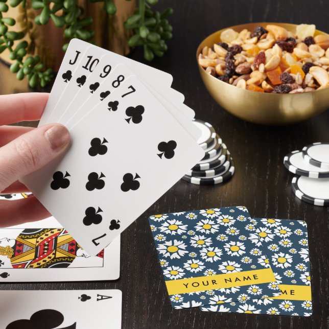 Daisy Mönster, vita Daisy, ditt namn Casinokort (På plats)