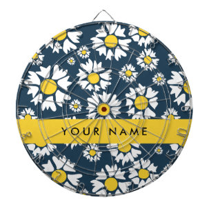 Daisy Mönster, vita Daisy, ditt namn Darttavla