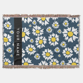 Daisy Mönster, vita Daisy, ditt namn Filt