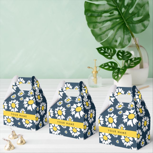 Daisy Mönster, vita Daisy, ditt namn Presentaskar (Multipel)