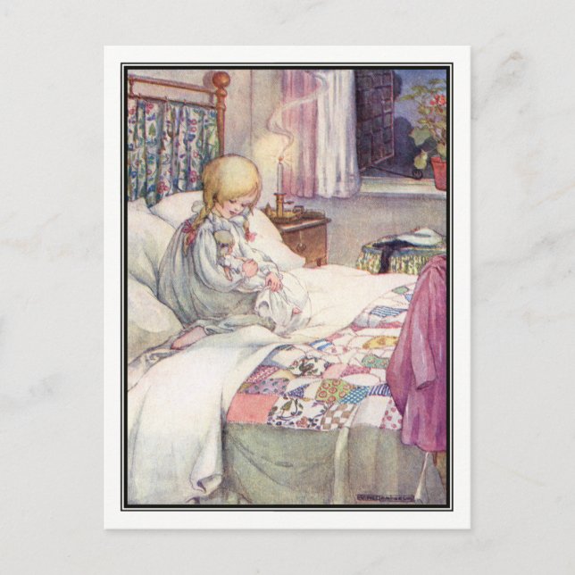 Daisy My Dolly av Anne Andersson Vykort (Framsida)