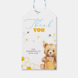 Daisy Nalle Modern Baby Shower Tack Presentetikett