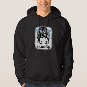 Daisy Nana Life Rufsylt hårtofs Bleker Mor s dag Hoodie