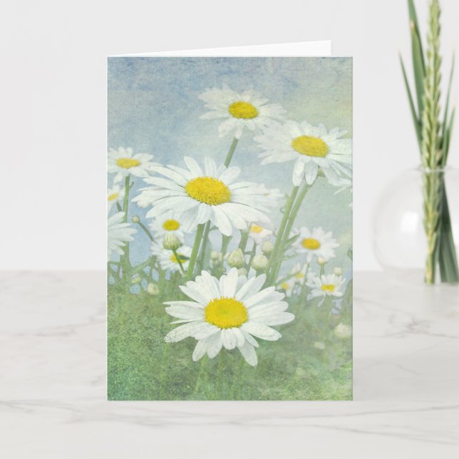 Daisy Notecard Kort (Framsida)